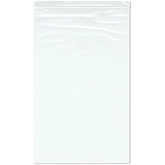Plymor 13" x 20" (Pack of 100), 2 Mil Zipper Reclosable Plastic Bags
