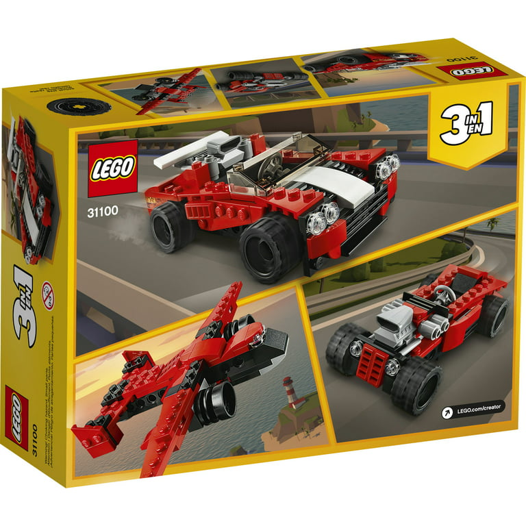 LEGO Creator 3in1 Sports Car Toy 31100 Building Kit (134 Pieces)
