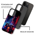 thumbnail image 3 of Punmada for iPhone 15 Pro Compatible with Magsafe Full Body Protective Glossy Case, For Girl Boy Shockproof Magnetic Charge Esthetics Pattern Night City Cars, 3 of 7