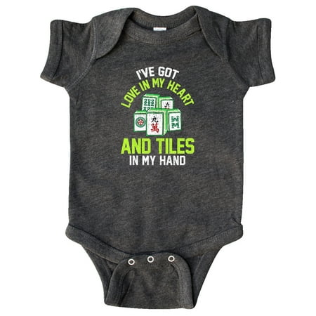 

Inktastic Mahjong Gift Idea Gift Baby Boy or Baby Girl Bodysuit