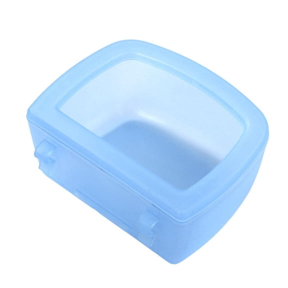 Hanging Pet Bowl for Cage, Anti-Spill Dog Cat Food Water Dish, Removable Plastic Feeder for Crates, Small Pets Puppy Kitten Use