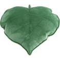 thumbnail image 1 of QJUHUNG Coussin Décoratif en Forme de Feuille 3D 20 x 20 Pouces Vert, Lot de 2, 1 of 7
