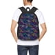 thumbnail image 4 of Balery Cute Line Fish Mochila para hombre y mujer - Tela Oxford 600D resistente - Gran capacidad, resistente al agua, ideal para la escuela, viajes y senderismo, 4 of 6