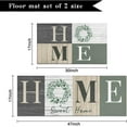 thumbnail image 2 of Kitchen Mats for Floor, Kitchen Rugs Set of 2 Carpet Area Runner Rug, Rustic Farmhouse Floral Home Kitchen Decor and Accessories Stuff, 17x30 and 17x47 Inch (Sage Green), 2 of 6