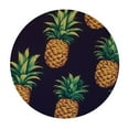 thumbnail image 2 of JEUXUS  Round Table cover, Table Cloth, Tropical Trendy Pineapples Washable Table Cover with for Restaurant, Picnic, Wedding, Indoor and Outdoor Dining, 2 of 7