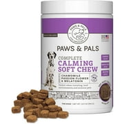 720 count (4 x 180 ct) Paws and Pals Complete Calming Soft Chews for Dogs