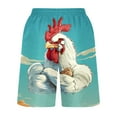 thumbnail image 5 of IROINNID Mens 7 Inch Quick Dry Printed Short Swim Trunks with Mesh Lining Swimwear Bathing, 5 of 5