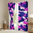 thumbnail image 3 of Manfei Camo Blackout Curtains Set of 2 (38x54 Each),Rustic Outdoor Curtains and Drapes,Pink White Deepblue Living Room Curtains For Kids,Luxury Bedroom Decor, 3 of 6