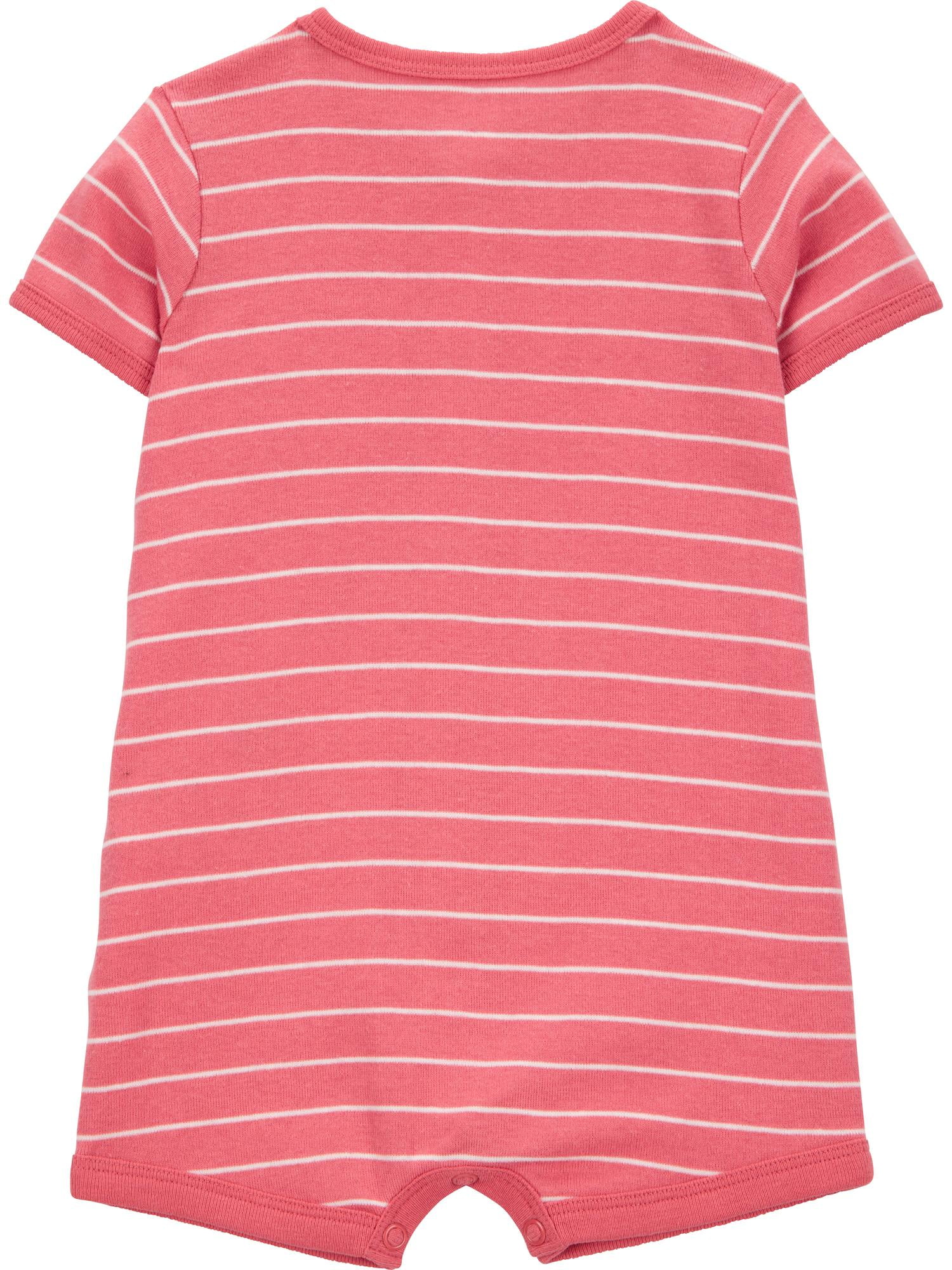 Carter's Child of Mine Baby Boy Romper, One-Piece, Sizes 0/3-24 Months