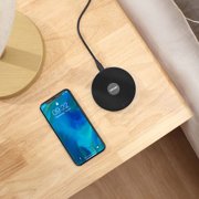 Zendure Zendure Q3 Wireless Charger, Anti-Slip Compact Cordless Charger (Soft LED Light), Fast Charge 7.5W for iPhone X/ 8 Plus, 10W for Samsung Galaxy S9/S9 Plus and 5W for Qi-Enabled Phones (No AC