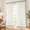 Cream-40"W x 84"L (Pack of 2), variant on Pinch Pleat Curta86 Inch Length Linen Curtain For Living Room Thick Textured Drapes Pleated Semi Sheer Dining Office 40w X 86l 2 P