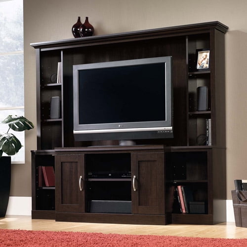 Sauder Cinnamon Cherry Entertainment Center for TVs up to 47"