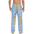 thumbnail image 2 of Seahorse and Bubble Men's Pajama Pants with Pocket Lounge Pants Pajama Sleep Pant Pj Comfortable, 2 of 7