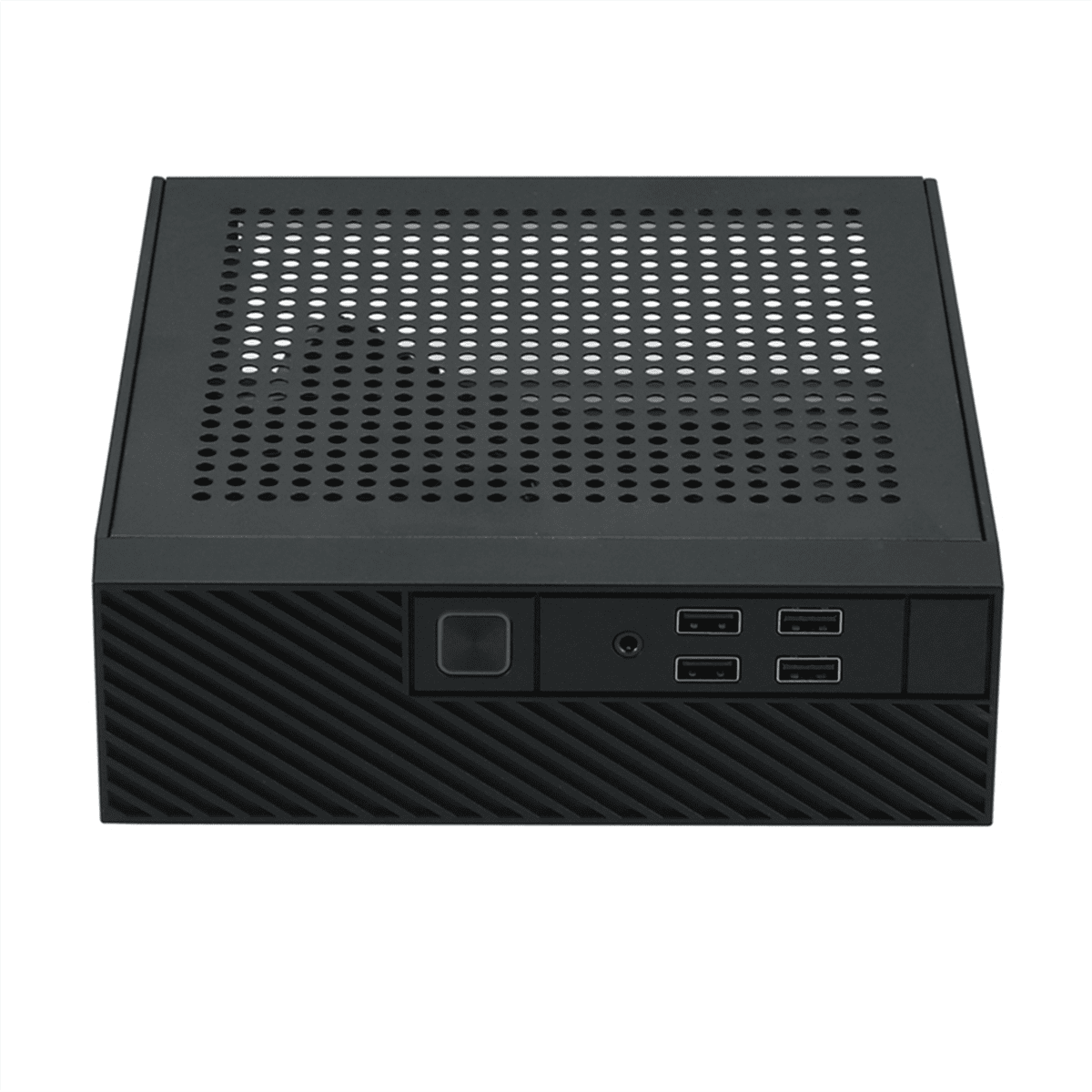 M10 Mini ITX Computer Case HTPC Host Chassis USB2.0 ITX Enclosure Industrial Control Chassis for Office Business