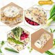 thumbnail image 2 of Envolturas de alimentos reutilizables de cera de abejas: productos sostenibles de envoltura de cera de abejas, envoltura de cera, envoltura ecológica, bolsas de almacenamiento de organizació, 2 of 5