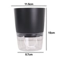 thumbnail image 2 of Double water storage lazy automatic water suction round flowerpot, 2 of 6