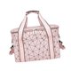 thumbnail image 5 of Bolsa de almuerzo térmica, bolsa de refrigeración gruesa para hombres y mujeres, impermeable, portátil Rosa, 5 of 9