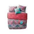 thumbnail image 3 of VCNY Home Casa Collection Réelle Ensemble de Literie Doux et Confortable, Design Chic et Élégant pour la Décoration Intérieure, Lavable en Machine, Full/Grand, Violet 5 Pcs, 3 of 4