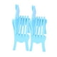 Chaise d'Originalité, Mignonne Chaise 20x16x7.5cm Vivante 127g pour Armoire à Vin pour Meuble de Télévision pour Café Restaurant pour Bureau à Domicile Bleu – image 3 sur 8