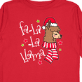 thumbnail image 4 of Inktastic Christmas Llama Boys or Girls Long Sleeve Toddler T-Shirt, 4 of 5