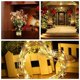 thumbnail image 4 of Cadena de luces Decute, 300 LED, 30 m, control remoto blanco cálido, 110 — 240 V, 4 of 7