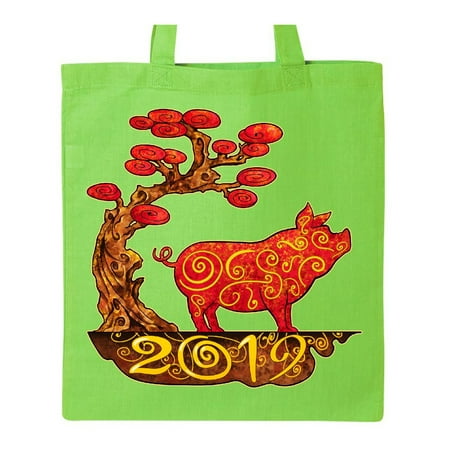 2019 Year of the Pig Tote Bag
