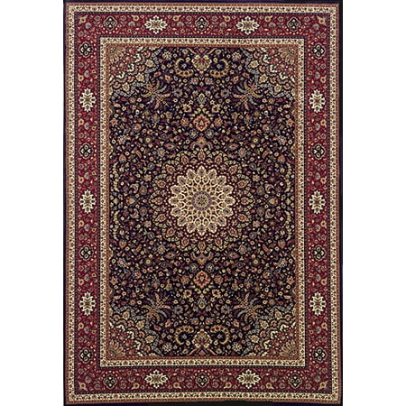 UPC 702868000061 product image for Moretti Wesley Area Rugs - 095B3 Medallion Flowers Leaves Border Rug | upcitemdb.com