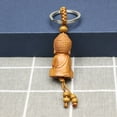thumbnail image 5 of nipocaio Wooden Buddha Keychain Buddhism Keychain, 5 of 5