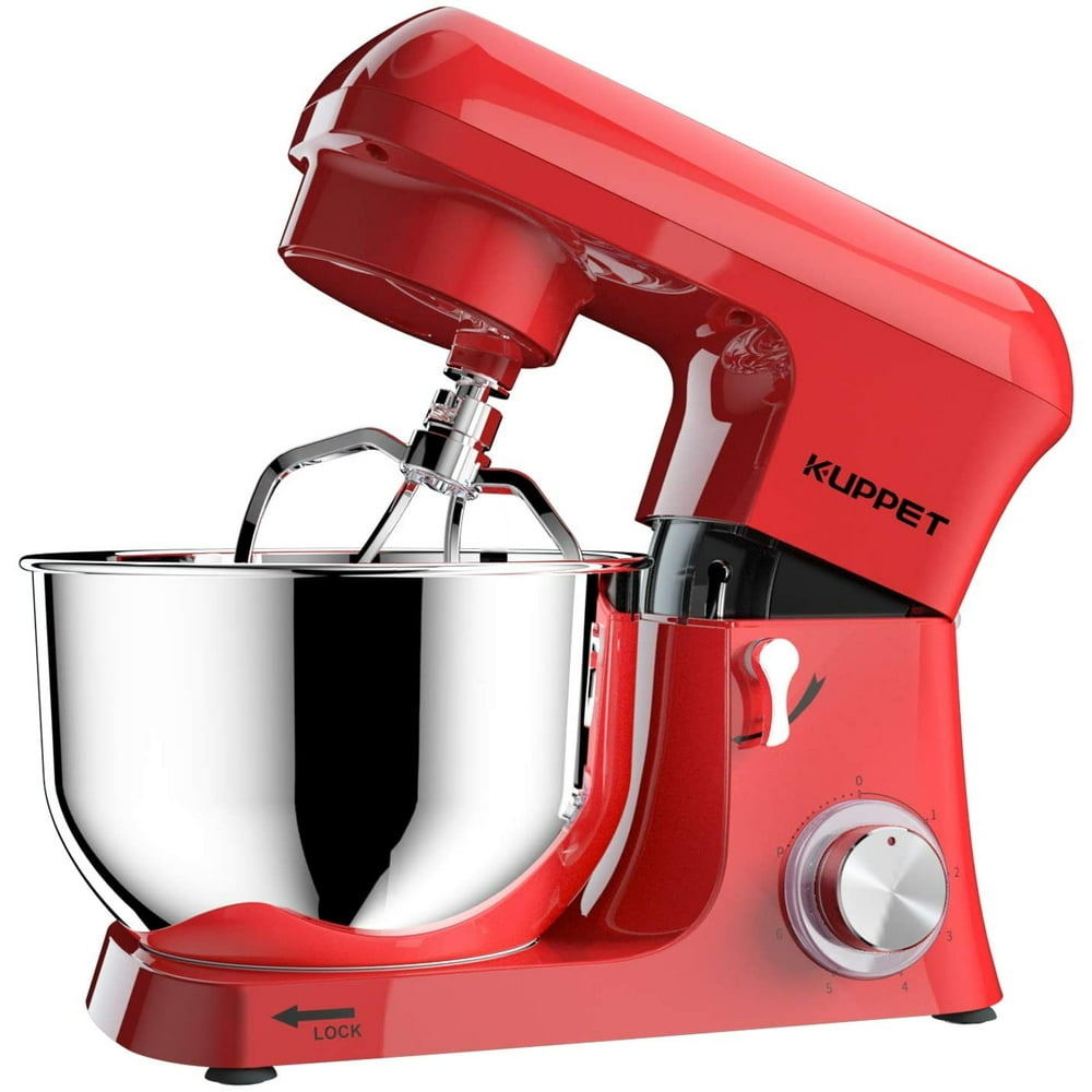KUPPET Stand Mixer, 6.5QT 700W 6Speed TiltHead Food Mixer, Metal