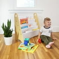thumbnail image 2 of Wildkin Modern Sling Bookshelf - Natural w/ White, 2 of 8