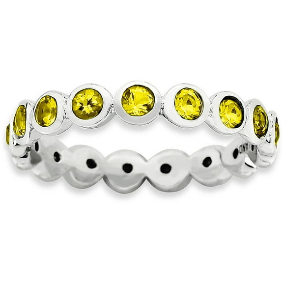 Swarovski Sterling Silver November Ring