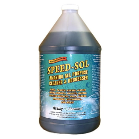 Speed Sol - heavy-duty, Concentrated Degreaser Cleaner - 1 gallon (128