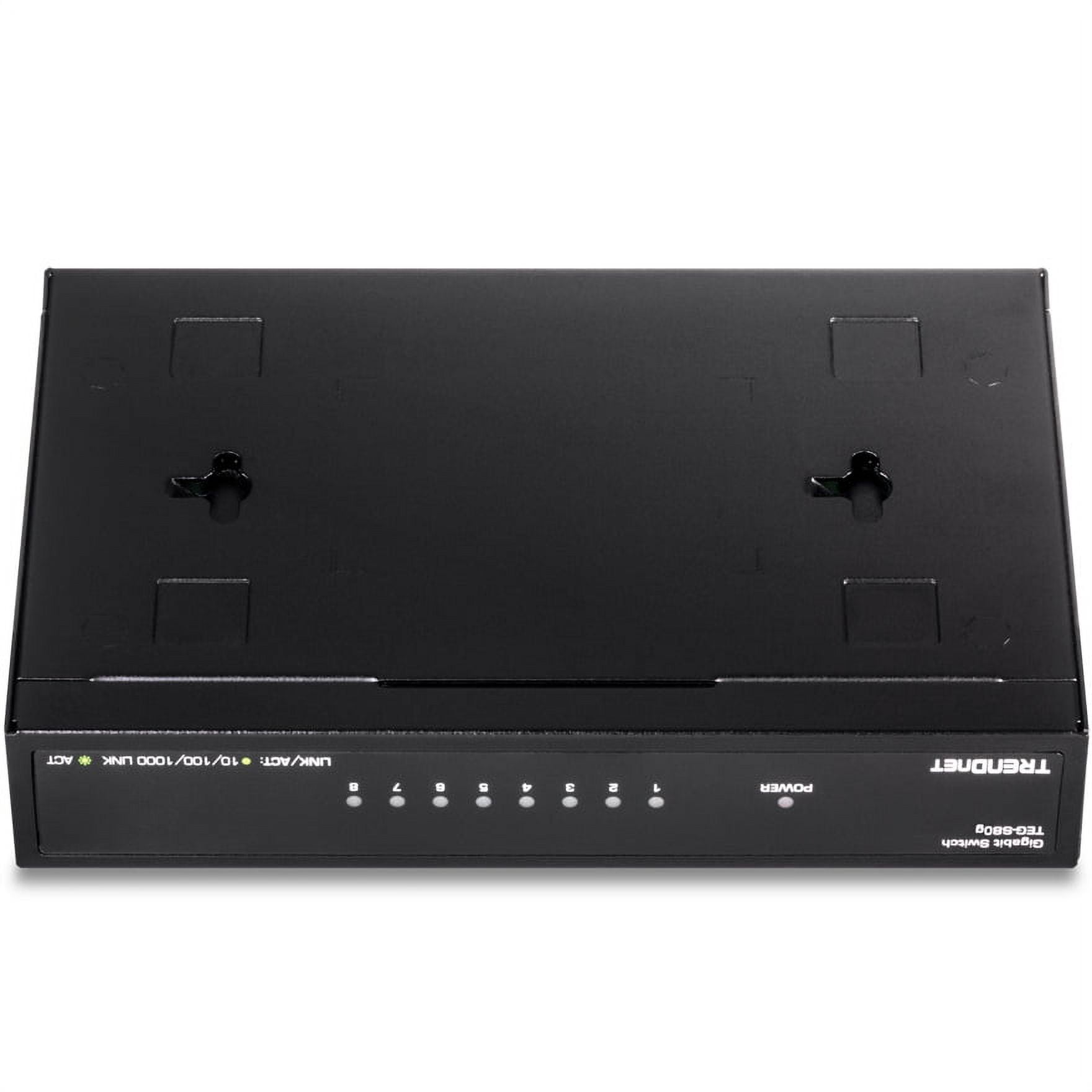 TRENDnet 8-Port Gigabit GREENnet Switch - 8 x 10/100/1000Base-T