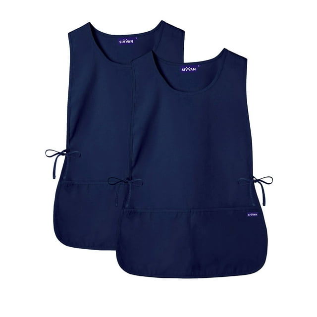 Tablier de Cordonnier Unisexe Sivvan (Lot de 2) - Attaches de Taille Réglables, 2 Poches avant Profondes