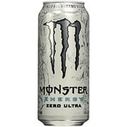Monster Energy Drink Zero Ultra 16 Oz Can 12 Pack
