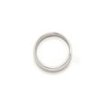 thumbnail image 6 of Auriga Fine Jewelry 14K White Gold 2mm Half-Round Women's Wedding Band Size 7, 6 of 6