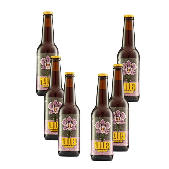 Six Pack Sangria Española Flower 355 Ml Flower Sangria, Flower, Artesanal