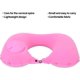 thumbnail image 5 of Almohada de camping inflable compacta ultraligera, en forma de U (rosa), 5 of 5