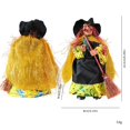 thumbnail image 3 of Halloween Witch Figurines Holding Props For House Decoration, 3 of 5