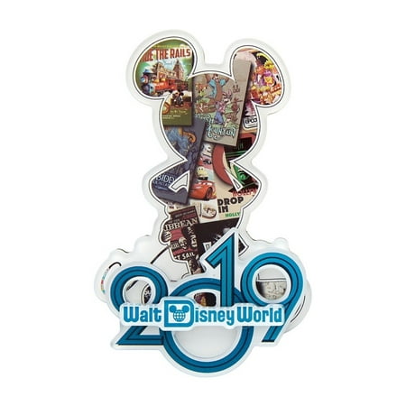 Disney Parks 2019 Walt Disney World Mickey Silhouette Magnet (Best Days Disney World 2019)