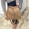 thumbnail image 5 of Zhaomeidaxi Women Leather  Bag Fringe Bag Satchel Shoulder bag Handbag Crossbody Bag, 5 of 9