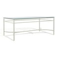 thumbnail image 5 of SAFAVIEH Couture Abelard Modern Tempered Glass Coffee Table, White, 5 of 10