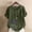 Army Green, variant on Summer Tops for Women Boho Tee Shirts Comfy Cotton Linen Floral Short Sleeve Womens T Shirts