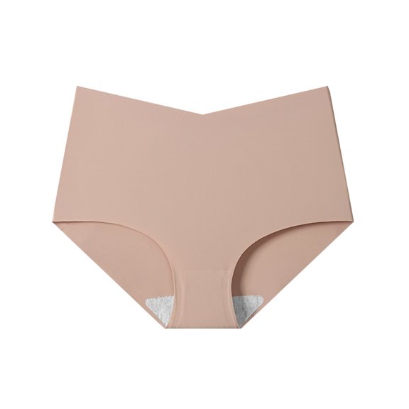 Seamless Underwear for Women V Cut Ice Silk Hipster Panties No Show Soft Stretch