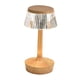 thumbnail image 1 of Lámpara de mesa de cristal Lámpara de noche regulable de acrílico Lámpara de noche decorativa para Madera, 1 of 9