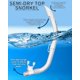 thumbnail image 2 of Reef Tourer Máscara y Snorkel X-Plore para Adultos, Color Blanco, con Dos Ventanas, 2 of 6