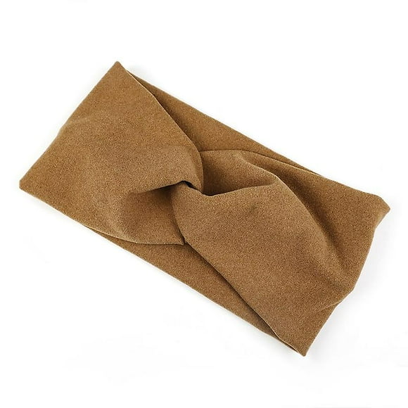 Sweet Retro Elastic Wool Knitting Fitness Headband/ Fashion Personality Wide Edge Hair Ban