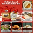 thumbnail image 2 of Rani Red Matta Indian Rice 160oz (10lbs) 4.54kg Cloth Bag ~ All Natural | Gluten Friendly | Vegan | Kosher | Export Quality | Indian Origin, 2 of 10