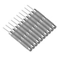 thumbnail image 1 of 10 Piezas de Pin Punch Sunnimix Herramienta de reparación Acero Inoxidable removedor de pines para reloj, 1 of 5