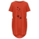thumbnail image 4 of Vestido suelto de manga corta informal con estampado floral de moda de verano para mujer con bolsillo y cuello redondo Pompotops ghjkhdj12004, 4 of 5